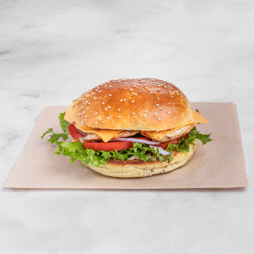 Chicken Filet Cheeseburger