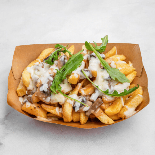 Mushroom Cream Sauce Pommes frites