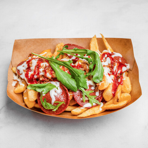 Mozzarella Sucuk Pommes frites