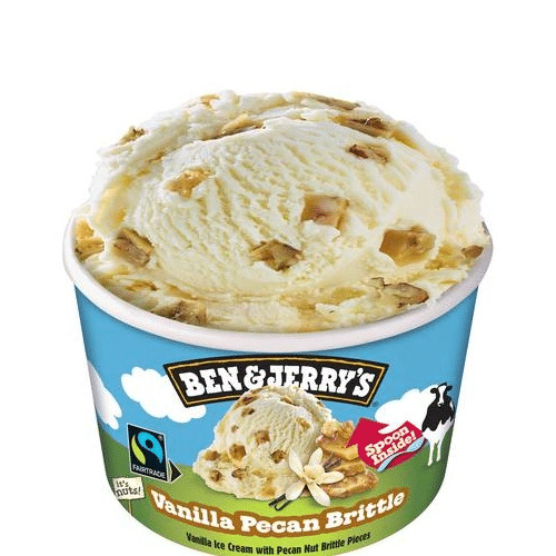 Ben & Jerry's Vanilla Pecan Brittle 100ml