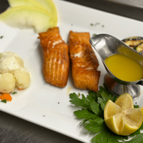 Lachsfilet