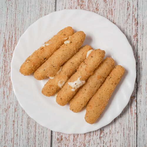 Mozzarella-Sticks (6 Stück)