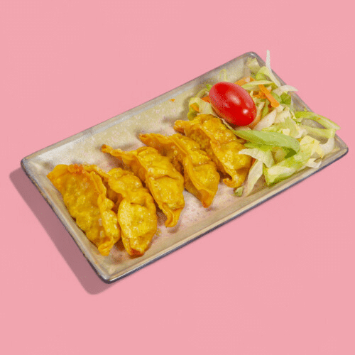 Gyoza Chicken Katsu Curry Style