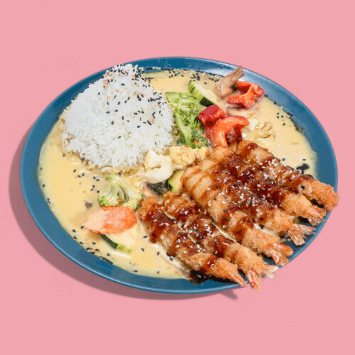 Ebi Tempura mit Mangosauce