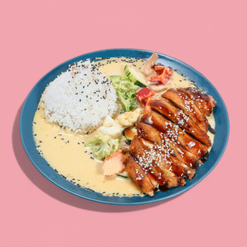 Krosses Hähnchen mit Mangosauce