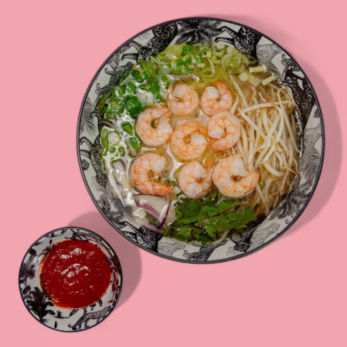 Pho Garnelen