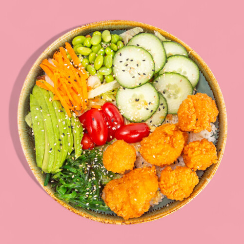 Poke Bowl Crispy Chicken