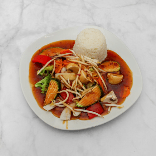 Gemüsepfanne Chop-Suey