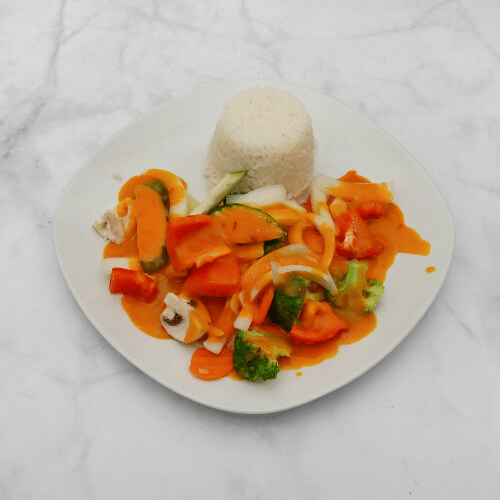 Gemüse Mango-Kokos