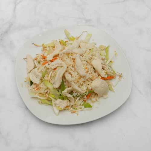 Gebratener Reis Hühnerfleisch