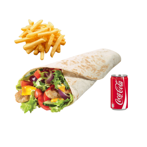 Chicken Filet Wrap - Menü