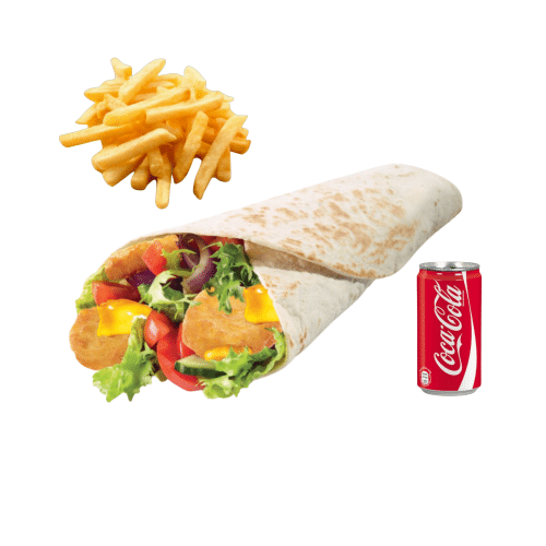 Chicken Nugget Wrap - Menü