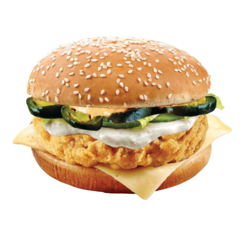 Chili Crispy Chicken Burger (scharf) - Einzel