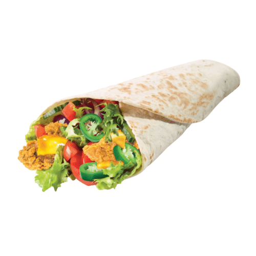 Chili Crispy Chicken Wrap (Sharf) - Einzel