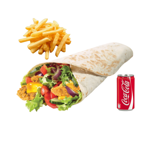 Crispy Chicken Wrap - Menü