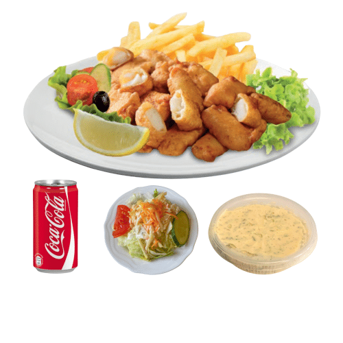 Kibbeling-Teller - Menü