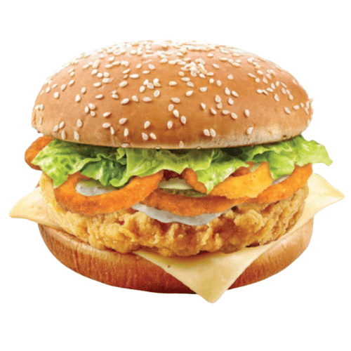 Onion Crispy Chicken Burger - Einzel