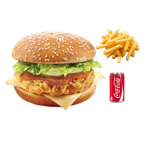 Sweet-Chili Chicken Burger - Menü