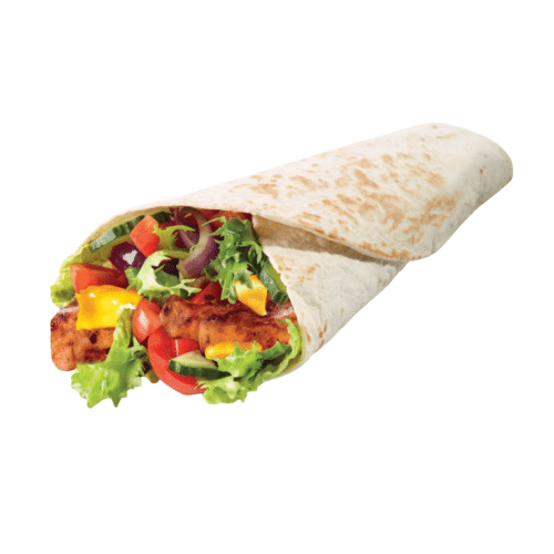 Tikka Chicken Filet Wrap - Einzel