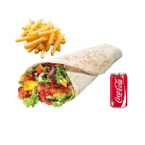 Tikka Chicken Filet Wrap - Menü