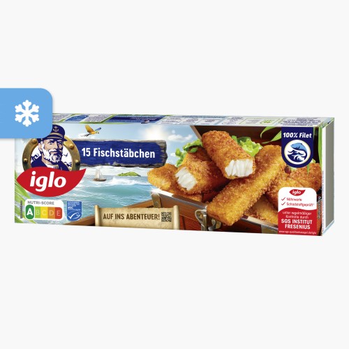 Iglo 15 Fischstäbchen 450g