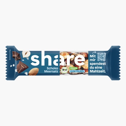 share Bio-Riegel Schoko Meersalz 35g