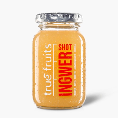 True Fruits Ingwer Shot Yellow 99ml