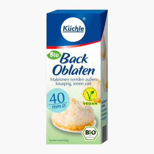 Küchle Bio Back Oblaten vegan 23g