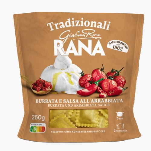 Rana Ravioli Burrata und Salsa Arrabiata 250g