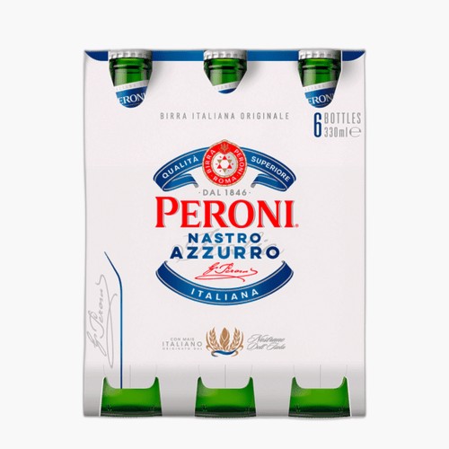 Peroni Nastro Azzurro 6x0,33l (5,1% vol.)