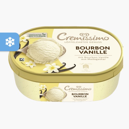 Cremissimo Eis Bourbon Vanille 900ml