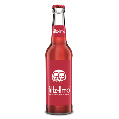 fritz-limo apfel-kirsch-holunder 0,33l