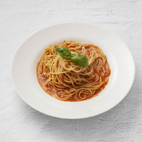 Pasta mit Tomaten und Mozzarella