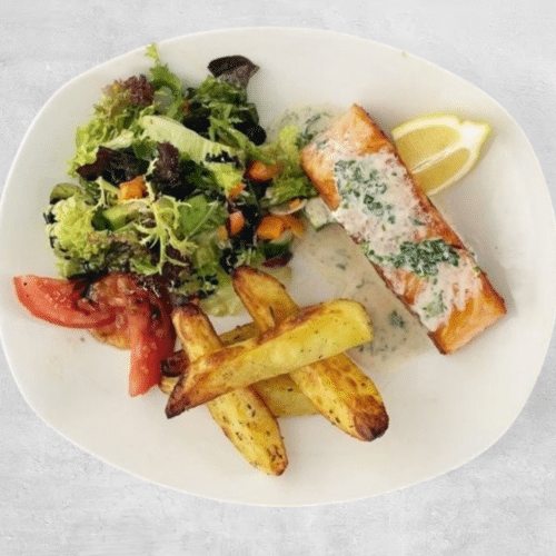 Scampi Grüner Pfeffers Sauce