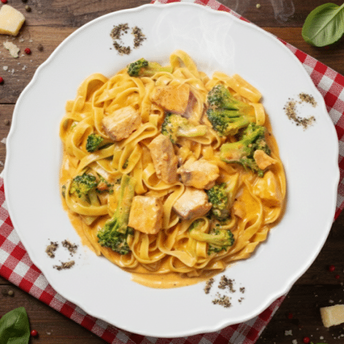 Tagliatelle Lachs