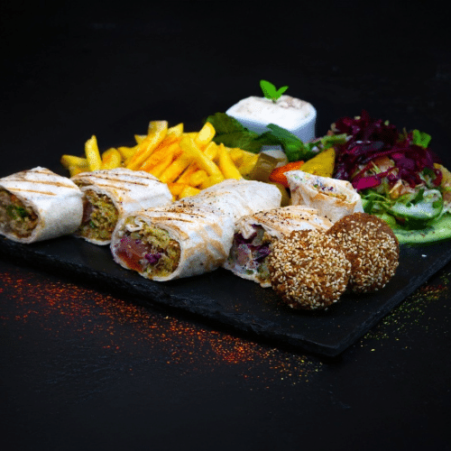 Arabische Falafel Teller