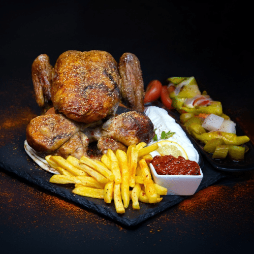 Gegrilltes Hähnchen