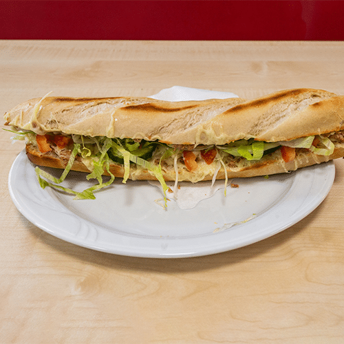 Baguette mit Thunfisch