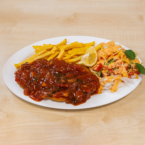Paprikaschnitzel ungarischer Art
