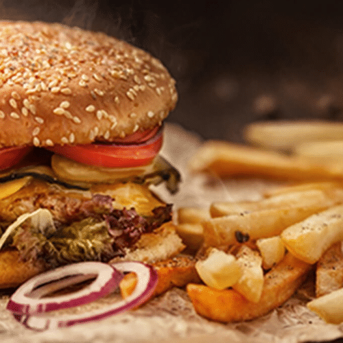 Cheeseburger Menü