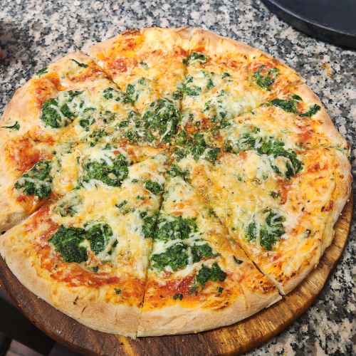 Pizza Spinat