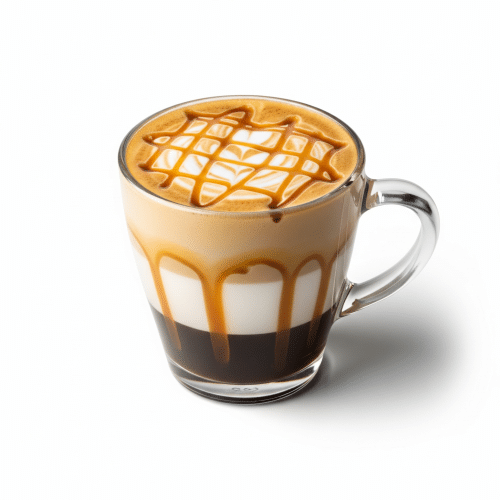 Decaf-Caramel Latte Macchiato