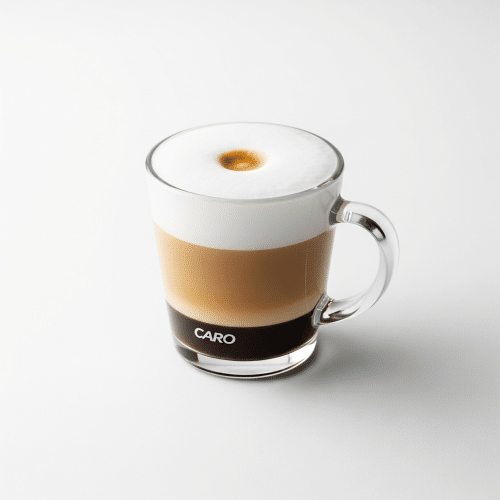 Decaf-Latte Macchiato mit Caro Kaffee