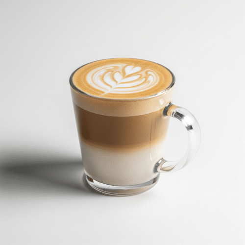 Hafermilch Latte-Macchiato