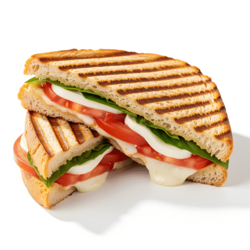 Panini Toast-Tomate-Mozzarella