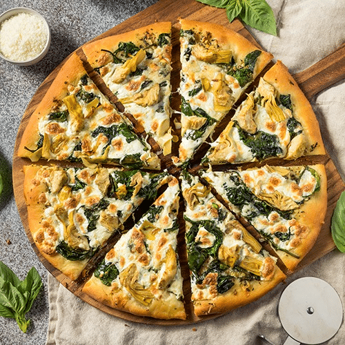 Pizza Artischocken