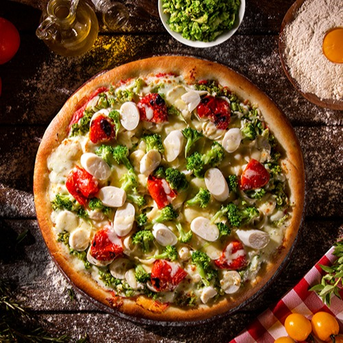 Pizza Brokkoli