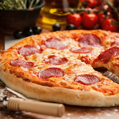 Pizza Rind Salami