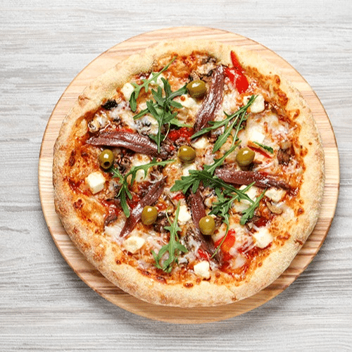 Pizza Sardellen