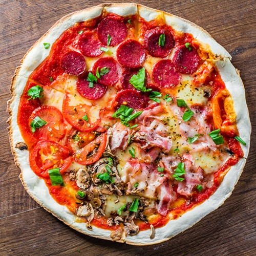 Pizza Vier